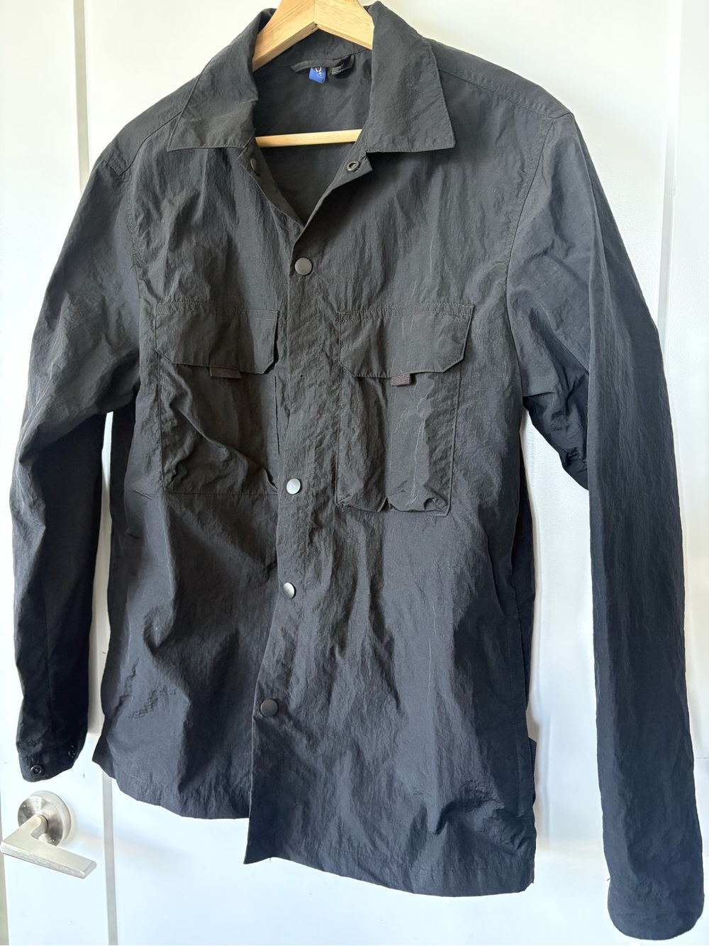 Divided Black Lightweight Utility Shirt Jacket